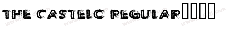 The Castelo Regular字体转换